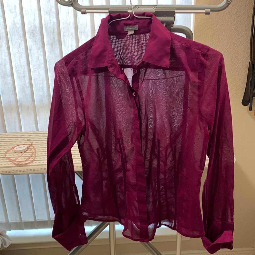 Ann Taylor cotton blouse